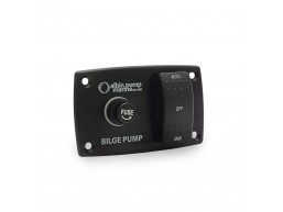 01-66-027 Bilge Pump Panel 3-way 12/24V